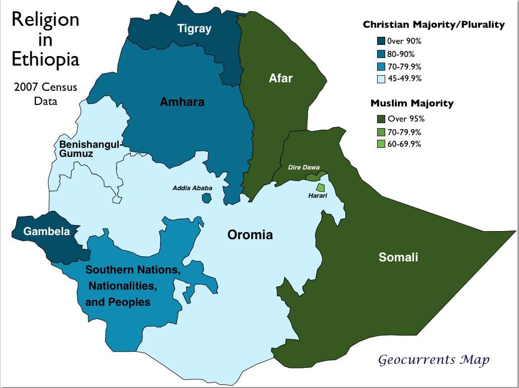 Etiyopya din göster