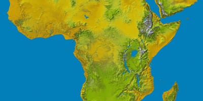 Dünya üzerinde Etiyopya dağlık göster 